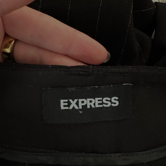 Express Ankle High Rise Pant - Picture 4 of 6
